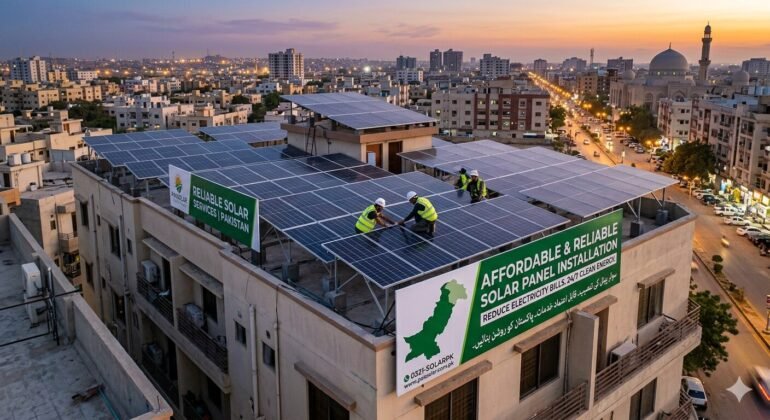 Solar Panel Installation in Pakistan – Reliable Services 7 Solar Panel Installation